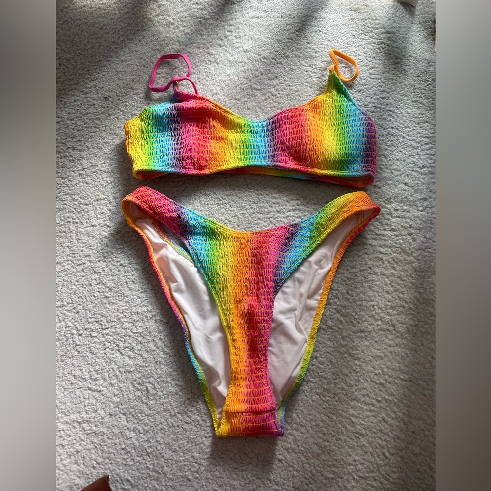 Rainbow bikini